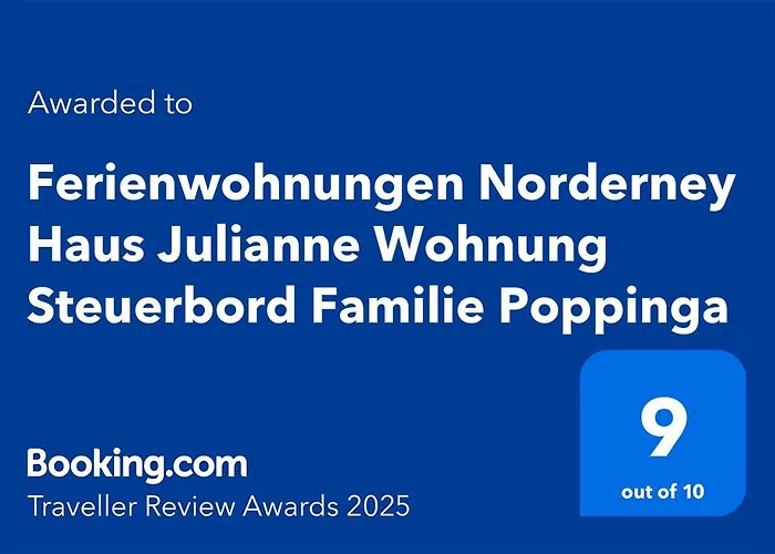 公寓 Haus Julianne Steuerbord Familie Poppinga